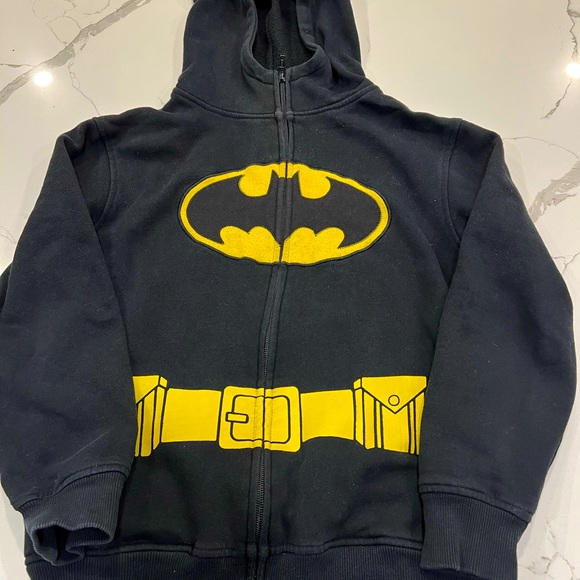 Boys Batman Sweater Hoodie - Picture 1 of 6